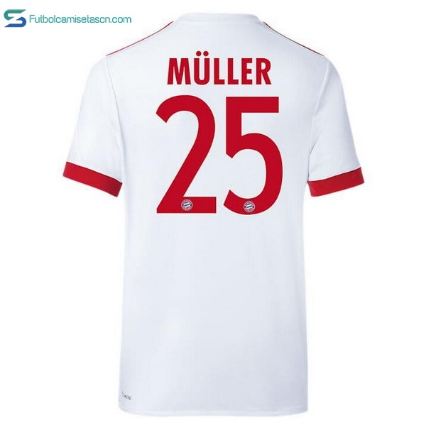 Camiseta Bayern Munich 3ª Muller 2017/18